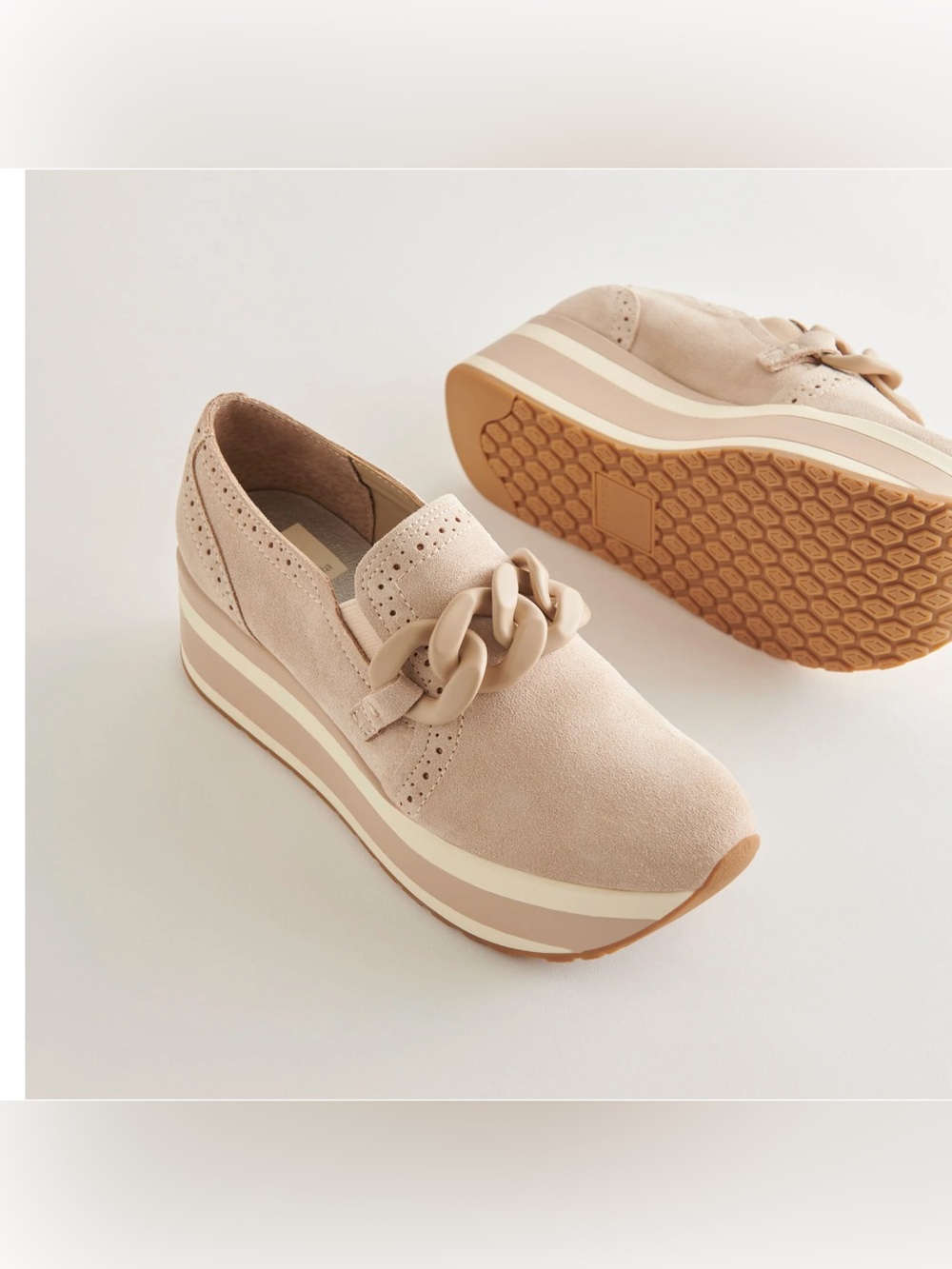 Dolce Vita Women's Jhenee Platform Slip-On Loafer Sneakers
